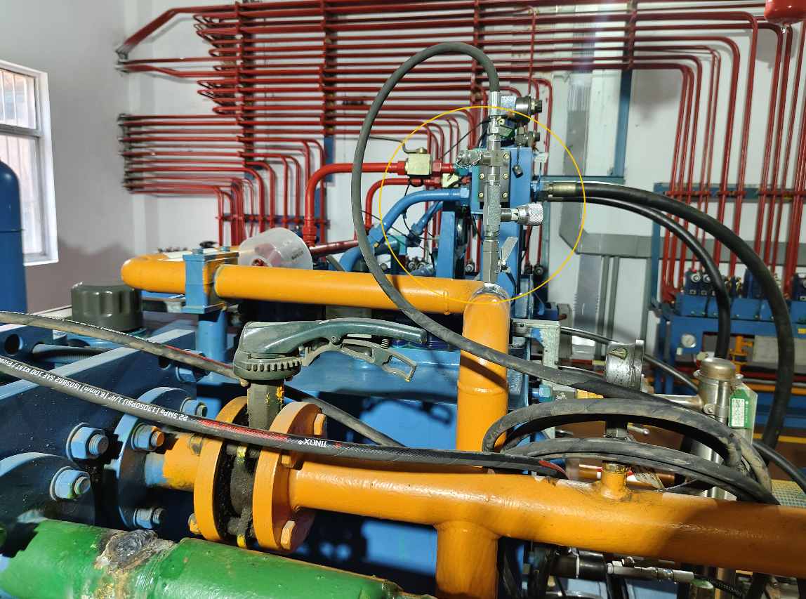 液壓站油液智能監(jiān)測應(yīng)用案例：鋼鐵廠高爐熱風(fēng)爐液壓站 圖2