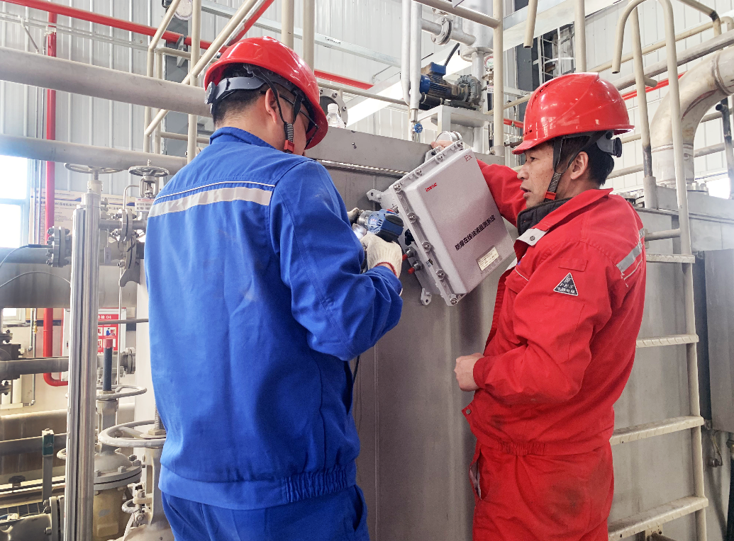 內(nèi)蒙古時(shí)泰冷劑壓縮機(jī)油站在線監(jiān)測系統(tǒng)應(yīng)用案例 圖2